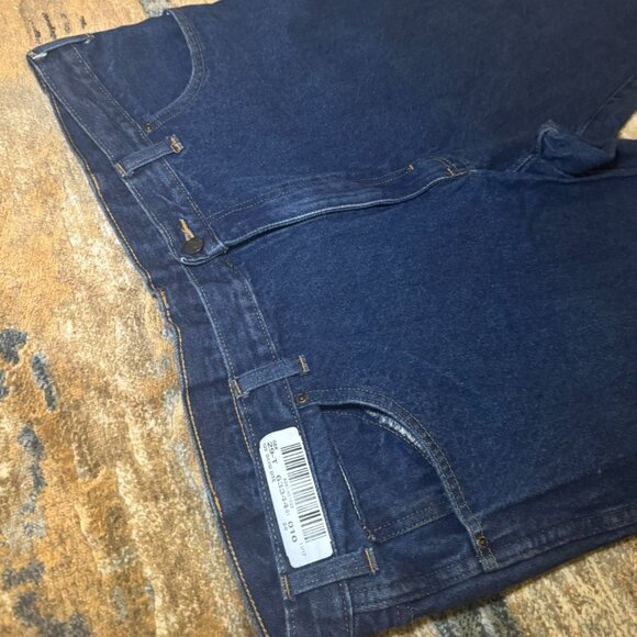 GK Services Men’s Dark Wash Jeans 42x32 – Relaxed Fit Workwear Denim - Picture 4 of 5